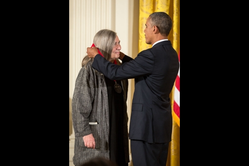 President Obama Awards the National Humanities Medal to Marilynne Robinson