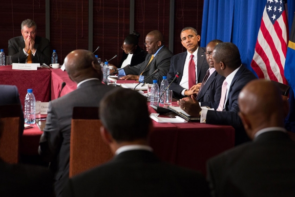 President Obama Participates in a CEO Roundtable in Dar es Salaam, Tanzania