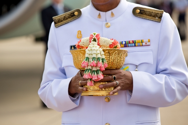 Flowers To Be Presented To President Obama