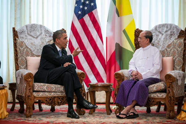 President Obama Meets With President Sein