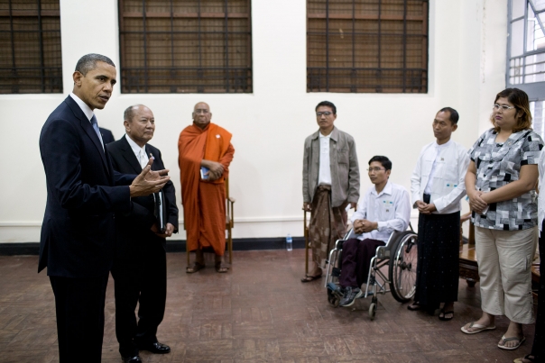 President Obama Talks With Human Rights Advocates