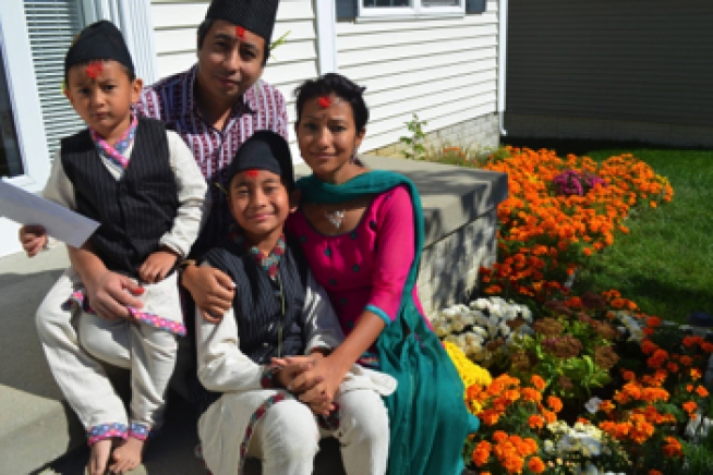 bhushan pradhan family
