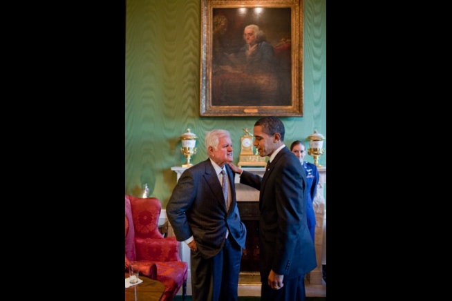 Talks Alone With President Obama In The Green Room The