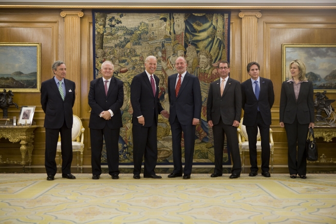 Vice President Joe Biden and King Juan Carlos | The White House