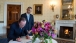 09 President Hollande Signs Guest Book