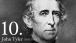 10. John Tyler 
