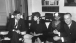 President John F. Kennedy and Vice President Lyndon B. Johnson meet with Wilma Rudolph
