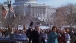 Jimmy and Rosalynn Carter Walk Down Pennsylvania Avenue During the 1977 Inaugural Parade