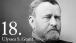 18. Ulysses S. Grant 