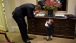 The President plays Peek-a-Boo