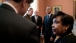 President Obama Waits for Press Conference