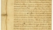 Page One of George Washington’s First Inaugural Address