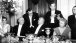President and Mrs. Truman and President Eurico Gaspar Dutra of Brazil at a State Dinner. 