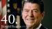 40. Ronald Reagan 