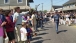 George and Barbara Bush and family attend the Memorial Day Parade