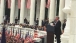 William J. Clinton delivering remarks on Memorial Day