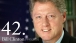 42. Bill Clinton 