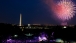 Fireworks over the Washington Monument