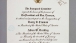 Invitation to the 1949 Inauguration of Harry S. Truman Addressed to The President and Mrs. Truman