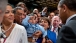 Young Boy Salutes President at NALEO