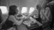 First Lady Betty Ford and President Gerald Ford Inside Air Force One