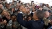 President Barack Obama greets troops after delivering remarks at Fort Bliss in El Paso, Texas
