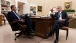 President Barack Obama meets with Chief of Staff Denis McDonough