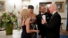 President Barack Obama and First Lady Michelle Obama talk with Vice President Joe Biden and Dr. Jill Biden 