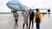 President Barack Obama Walks With Chicago Mayor Richard Daley