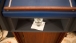 Glass of Water Under the Podium