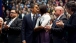 President Obama Hugs the First Lady