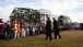 President Obama and President Hu of China Wave to Children