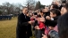 President Barack Obama and President Hu Jintao of China Greet Guests 