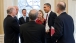 President Barack Obama And Vice President Joe Biden Talk With Senior Administration Officials
