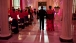 President Barack Obama And First Lady Michelle Obama Pause In The Grand Foyer