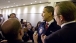 President Obama speaks with the press