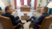 President Barack Obama Meets With Former President George H. W. Bush