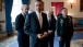 President Obama Waits In The Blue Room Before Announcing Personnel Changes