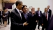 President Obama Walks With David Simas