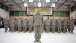 Vice President Joe Biden greets family members before a homecoming ceremony for members of the 3rd Brigade 6