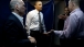 President Obama Confers With Tom Donilon, Bill Daley, and Ben Rhodes