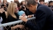 President Barack Obama Greets A Young Baby