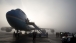 Air Force One in Seattle Fog