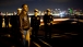 President Barack Obama Stands On The Deck Of The USS Carl Vinson