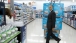 President Obama Walks Through The Aisles At Walmart