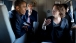 President Obama Talks with Advisor Karen Dunn Aboard Marine One