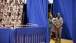 First Lady Michelle Obama and Dr. Jill Biden Wait Backstage 