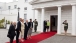 President Obama and First Lady Michelle Obama Arrive at President's Residence in Dublin