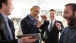 President Obama jokes backstage with Jimmy Fallon