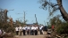 President Obama Tours a Storm Damaged Neighborhood